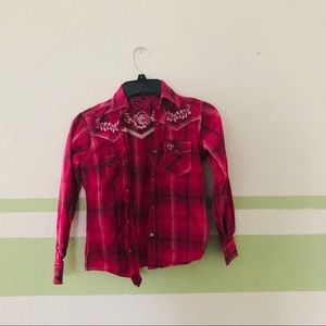 Button down cowgirl shirt